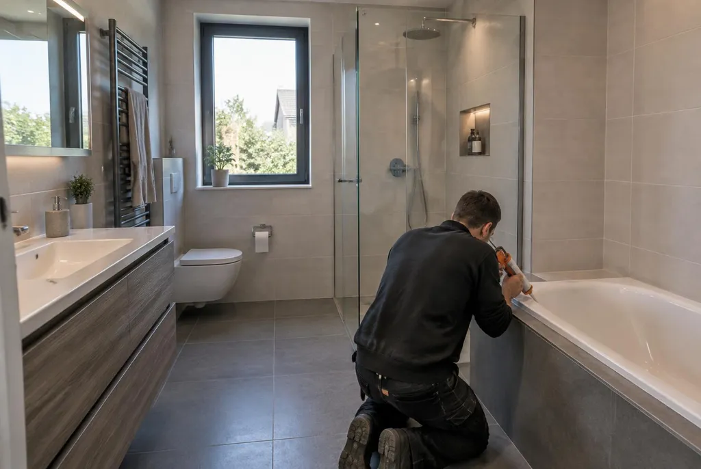 Kitbedrijf Driebergen-Rijsenburg – badkamer kit vervangen bij de douche